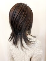 リアン(Lian) 【パーマ】ウルフカットのひし形シルエットパーマ