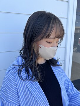 ミルヘアデザイン(mil hair design) インナーカラー