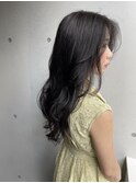 透明感トーンダウンロングレイヤー