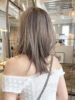 ヲタク(wotaku.)&nbsp;グレージュダブルカラーケアブリーチハイトーンミルクティー