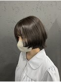 ボブウルフ×アッシュグレージュ/池袋/池袋東口店