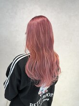 《色落ちまで綺麗なピンクベージュカラー》☆色落ちした後も綺麗な色味がカワイイを実現☆