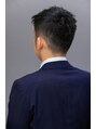 メンズ ウィル バイ スヴェンソン 大宮スタジオ(MEN'S WILL by SVENSON) 襟足からトップにかけてグラデーションをかけて刈り上げてます