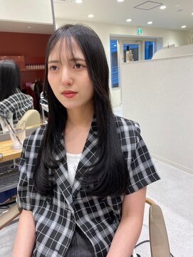 サボ(sabo) 韓国ヘア/顔まわり/韓国レイヤー/前髪カット/小顔/韓国風