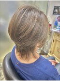 脱白髪染め大人3Dカラー大人ウルフ30代40代50代