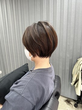 エトラ 渋谷店(etora) after→Before※右スワイプ小顔ヘア◎大人くびれショートカット