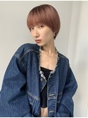 【ブリーチなしピンクベージュ】