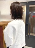 ダークカラー　外ハネショート　大人ショート　30代40代　ツヤ髪
