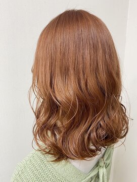 ルノン(LUNON) オレンジブラウン/テラコッタカラー/ブリーチカラー