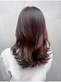似合わせカットマロンベージュメルティカラー_ba493281