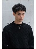 クロップパーマ 短めパーマ くせ毛クロップ