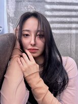 キング(K!ng)&nbsp;縮毛矯正髪質改善ハイライトレイヤーカット枚方美容室エクステ