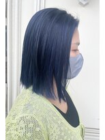 シャルティア(SHALLTIA)&nbsp;ライトブルー【山口市美容室】【山口市ハイトーン】