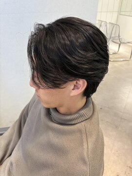 ユーフォリア 渋谷グランデ(Euphoria SHIBUYA GRANDE) メンズ毛流れパーマ  メンズヘア   海外風スタイル   Syuri