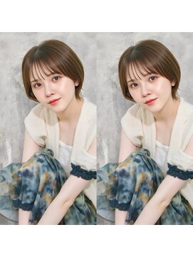 ウィールール 札幌店(WE RULE) 透明感ショートボブ