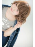 山村/小顔ボゆるふわパーマボブ/ナチュラルボブショートボブ銀座