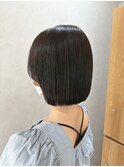 ぱつッとボブ