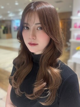 アフロート ルヴア(AFLOAT RUVUA) 彩*柔らかいトレンドレイヤー/くびれミディアム/前髪顔まわり