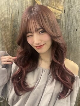 ピース トウキョウ(PEACE TOKYO) 韓国ヘア/韓国レイヤー/グレージュ/前髪カット/20代30代40代50代