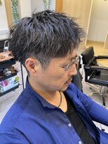 エン(en,) ショート×ツイストスパイラルパーマ