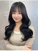 《高瀬寛菜》ブルーブラック×韓国レイヤー