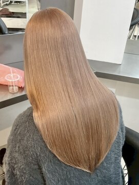 ラック 表参道(LUCK) ミルクティーベージュ/ミルクティーブラウン/艶ハイトーン