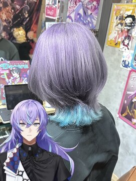 ヲタクに美容室は難しい。 なんにも分からない鑑定士風カラー!