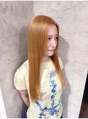 ブリーチハイライト髪質改善ダブルカラーレイヤーカット/新宿