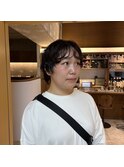 マッシュショートパーマ