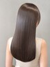 【うねり解消♪】カット+ナチュラル艶ストレート ¥16000