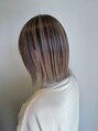 ヘアーラニッシュ 柏の葉キャンパス店(hair Lanish) ボブ×バレイヤージュカラー(バレイヤージュカラー)