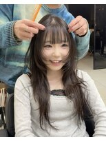 アクアオモテサンドウ(ACQUA omotesando)&nbsp;bロングレイヤーくびれレイヤーハッシュカットくびれミディ