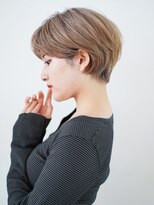 インセプション 銀座(INCEPTION)&nbsp;切りっぱなしショート・ボブ/絶壁解消/前髪なし/40代/30代/丸顔