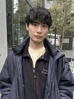 ローウェ 大阪堺東(Louwe)&nbsp;シャドウパーマ髪質改善/白髪染め/韓国/レイヤー/堺東/ブリーチ