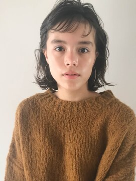 ローブ アオヤマ(LOAVE AOYAMA) 【LOAVE】 毛先ワンカールニュアンスボブ