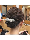 お呼ばれヘアセット