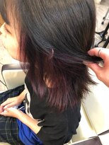 クラップ(Clap by Tetote)&nbsp;【CLAP】インナーカラー　ボルドー