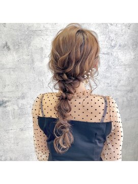 ラカシェット(la-cachette) 編み下ろし風スタイル