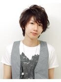 10代学割U24ハンサムミディアムショート