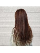 パル&nbsp;ハイライト　パーマ　ロング