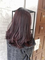 プライズ 池袋店(prize) カシスカラーハイライトミディアムヘアブリーチ池袋2231