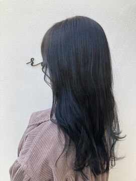 リゾートフォーヘアー 嵯峨店(ReSORT FOR HAIR) ブルーブラックカラー