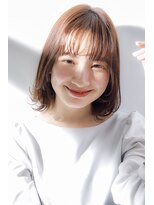 リノナ(Linona)&nbsp;外ハネボブ くびれヘア 大人ガーリー  ことりベージュ【LINONA】