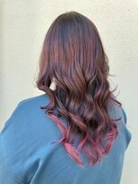 ハーバーズ バイ エムスラッシュ 鎌倉由比ヶ浜(Harbors by M.SLASH)&nbsp;HARBORS鎌倉/インナーカラー/ミルクティーピンク/大人フェミニン