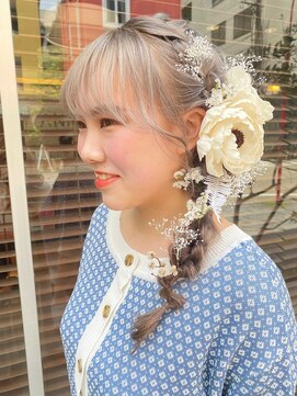 バルス(BLS) 編みおろしヘア【髪質改善/デザインカラーショート】