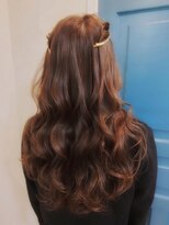 ヘアセットサロン アッシュ 神戸三宮(Ash) 前髪アレンジナチュラル