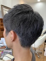 フリー(Free)&nbsp;爽やか刈上げショート束感モテる黒髪ショート