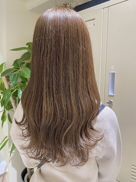 モカヘアー(mocha hair) 赤み消しベージュカラー