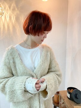 シー(SEE.) マッシュボブ×オレンジブラウン