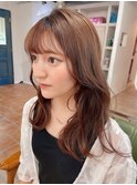 【韓国風くびれヘア】